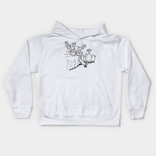 Turkey time Kids Hoodie